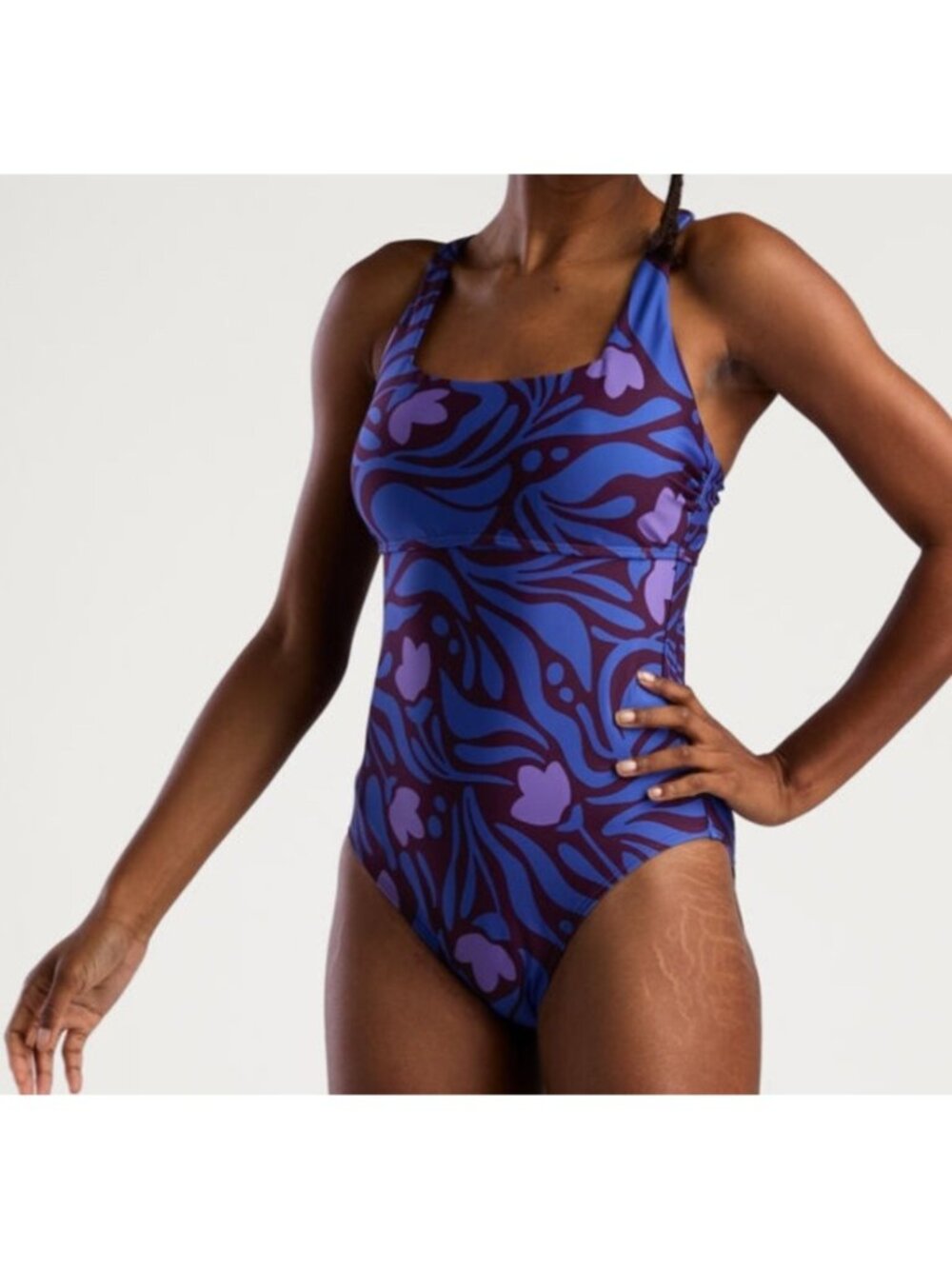 Title Nine Women's Sz Medium One-Piece Swimsuit Hana One Piece Active Swimsuit